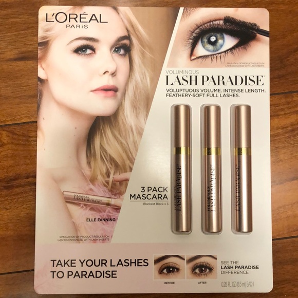 L'Oreal Other - L’oreal Voluminous Lash Paradise Mascara 3pk